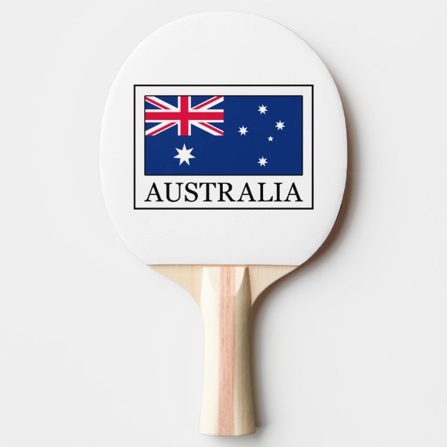 Australia Ping-Pong Paddle (Front)