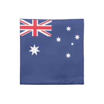 Australia Plain Flag Cloth Napkin by representshop at Zazzle