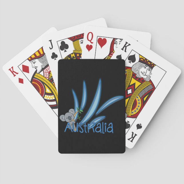 Australia Poker Cards (Back)