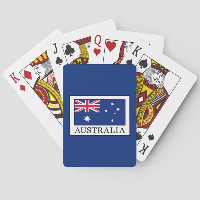Australia Poker Cards (Back)