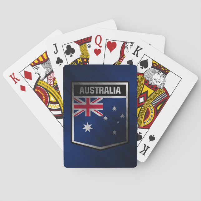 Australia Poker Cards (Back)