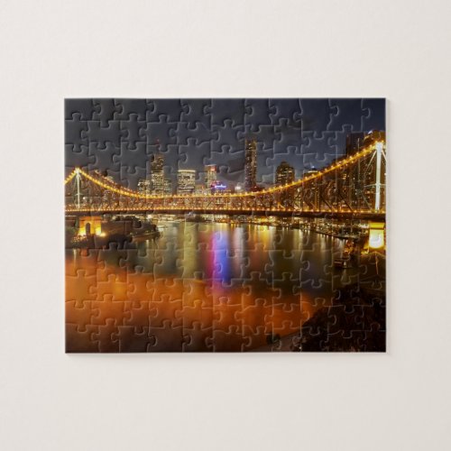 Australia Queensland Brisbane Story Bridge 2 Jigsaw Puzzle