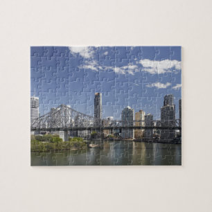 Australia, Queensland, Brisbane, Story Bridge, Jigsaw Puzzle
