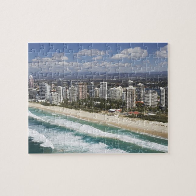 Australia, Queensland, Gold Coast, Main Beach - Jigsaw Puzzle (Horizontal)
