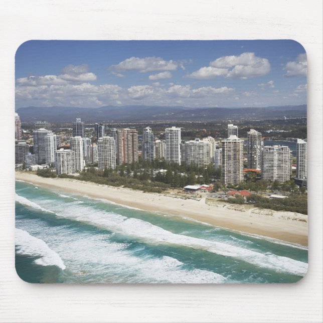 Australia, Queensland, Gold Coast, Main Beach - Mouse Pad (Front)