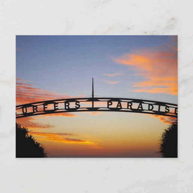 Australia, Queensland, Gold Coast, Sunrise, Postcard (Front)