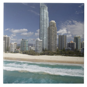 Australia, Queensland, Gold Coast, Surfers Ceramic Tile