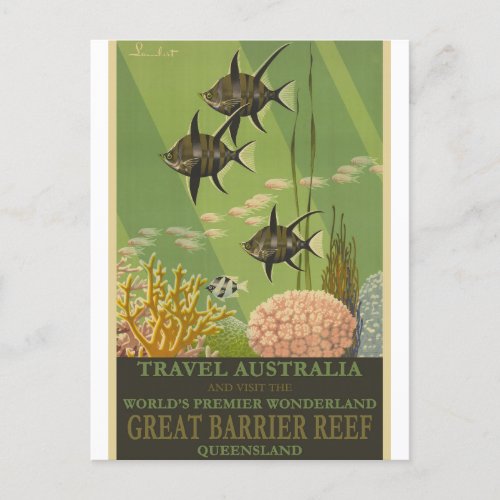 Australia Queensland Vintage Travel Postcard
