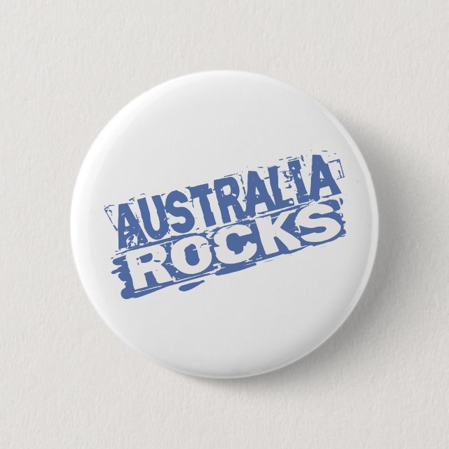 Australia Rocks Button (Front)