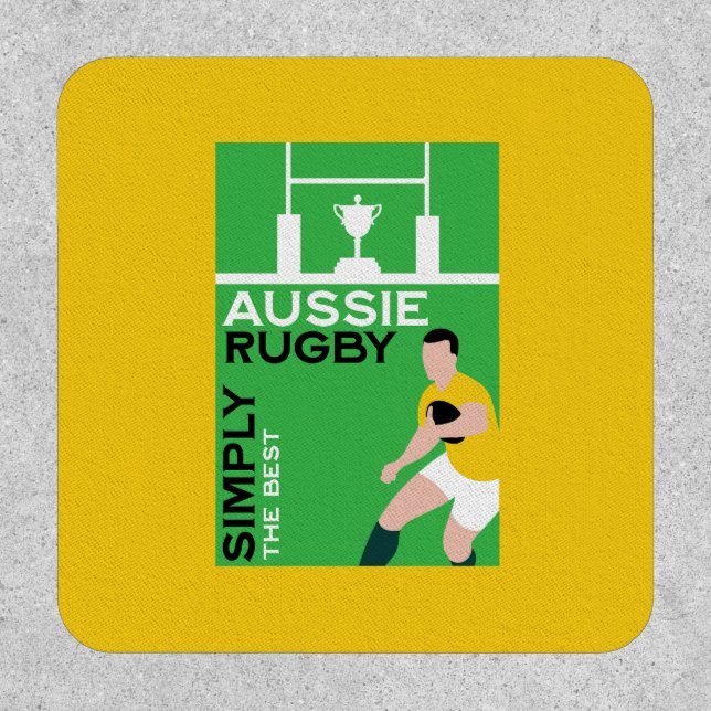 Australia Rugby Player Patch (Front)