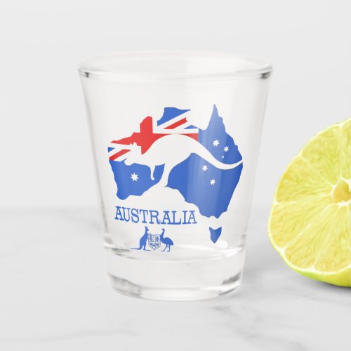 Australia                                          shot glass