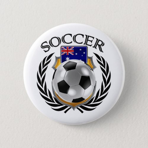 Australia Soccer 2016 Fan Gear Button