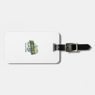 Australia Soccer 2026 Soccer Bold Country Typograp Luggage Tag