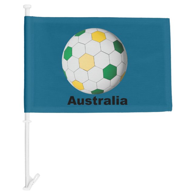 Australia Soccer Car Flag (Front)