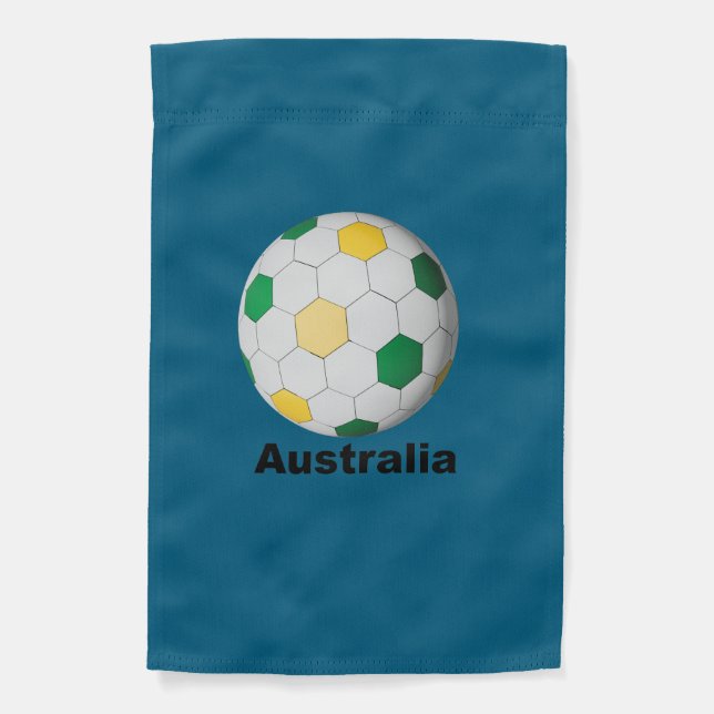 Australia Soccer  Garden Flag (Front)