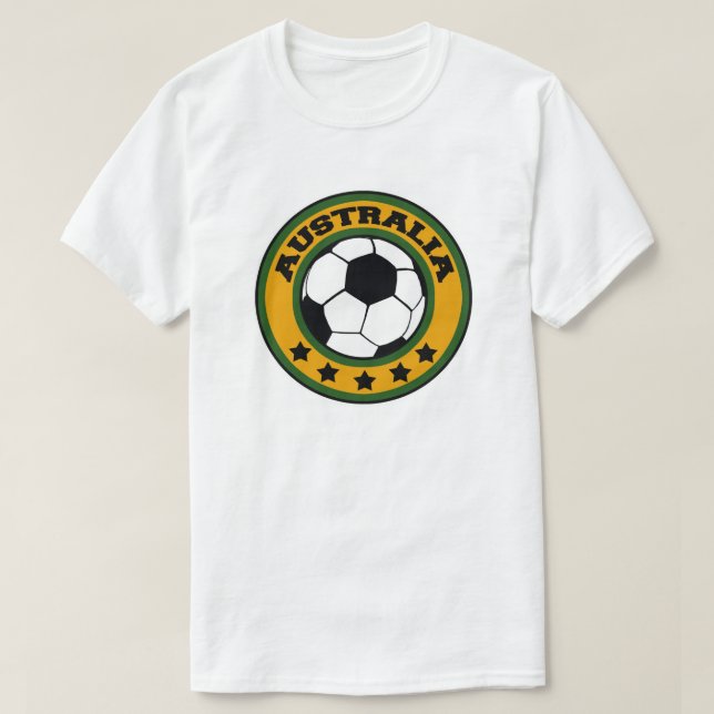 Australia Soccer T-Shirt (Design Front)