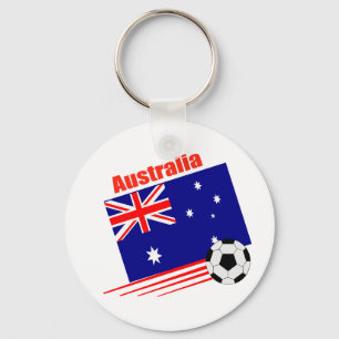 Australia Soccer Team Keychain