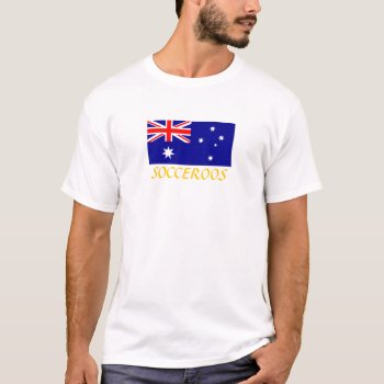 Australia "socceroos" T-shirt by abbeyz71 at Zazzle