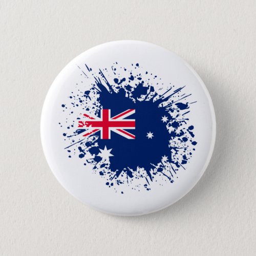 Australia Souvenir Landmark Australia Flag Travel Button