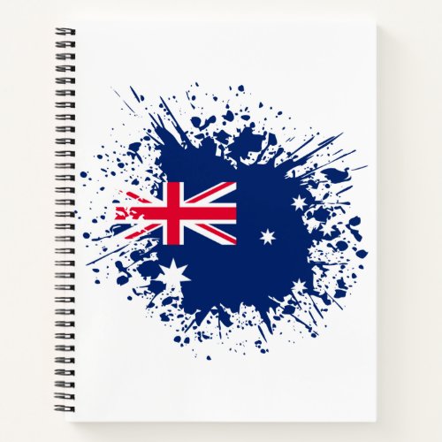 Australia Souvenir Landmark Australia Flag Travel Notebook
