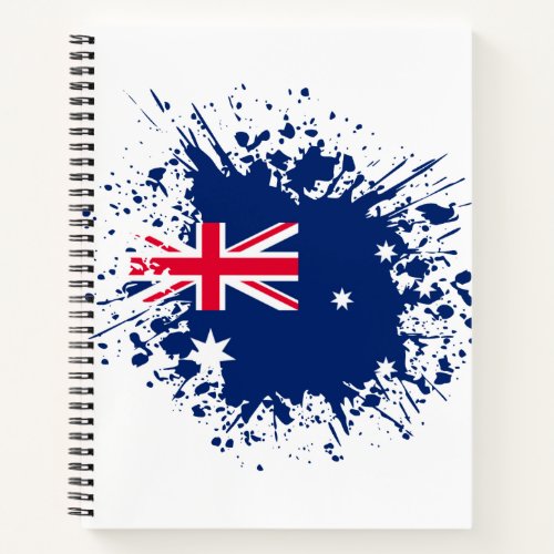 Australia Souvenir Landmark Australia Flag Travel Notebook