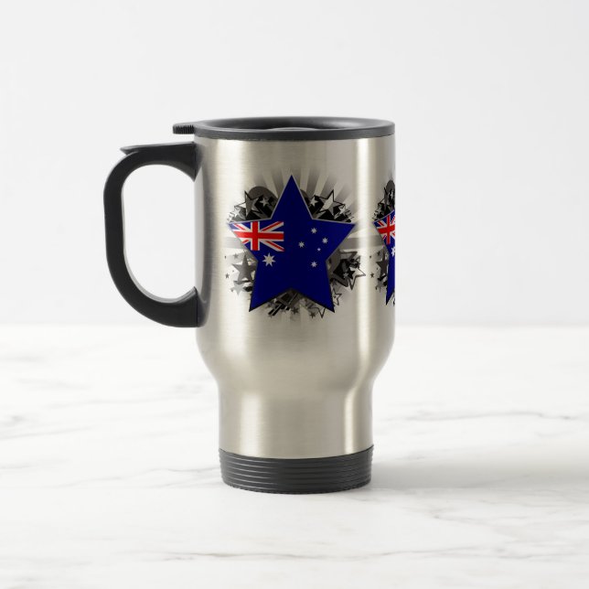 Australia Star Travel Mug (Left)