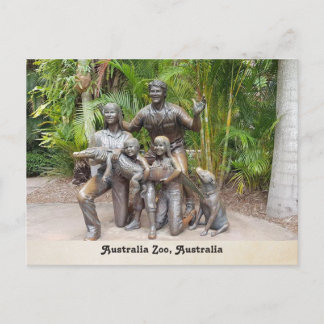 Australia, Steve Irwin , Australia Zoo, Queensland Postcard