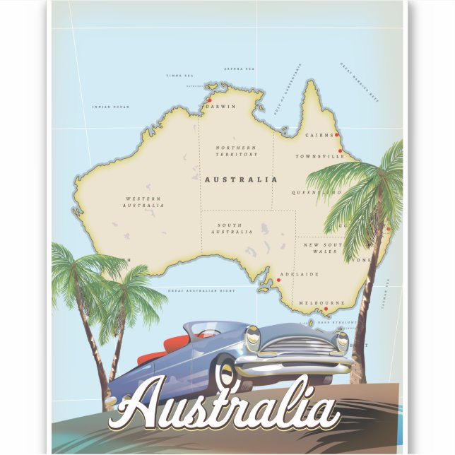 Australia Sticker (Front)