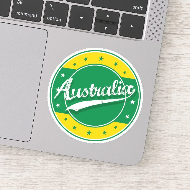 Australia Sticker (Detail)