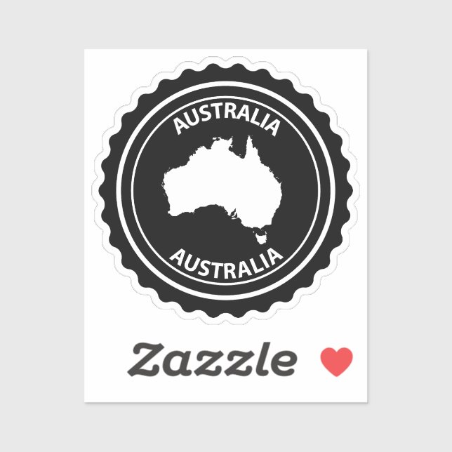 Australia Sticker (Sheet)