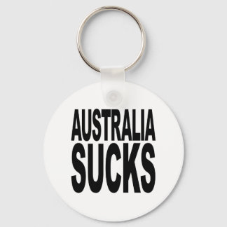 Australia Sucks Keychain