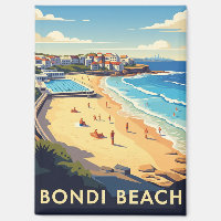 Australia Sydney Bondi Beach Postcard