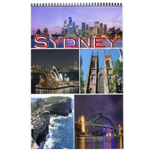 Australia _ SYDNEY _ Calendar