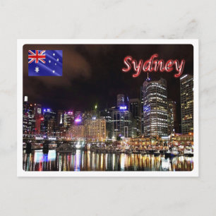 Australia - Sydney - Darling Harbor - Postcard