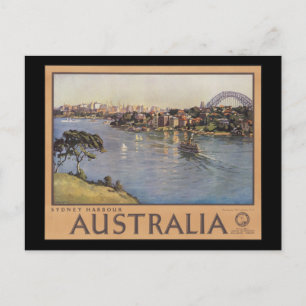 Australia Sydney Harbour Postcard