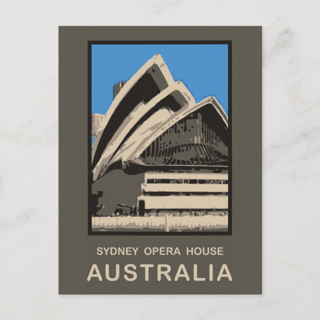 Australia Sydney Opera House Postcard (Front)