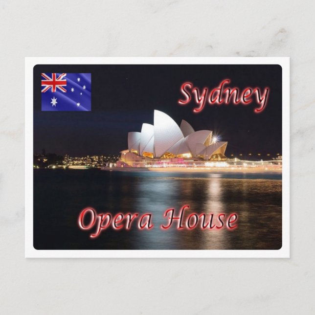 Australia - Sydney -  Opera House - Postcard (Front)