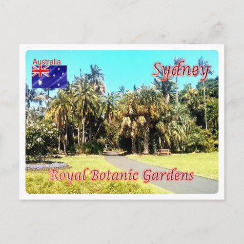 Australia _ Sydney _ Royal Botanic Gardens _ Postcard