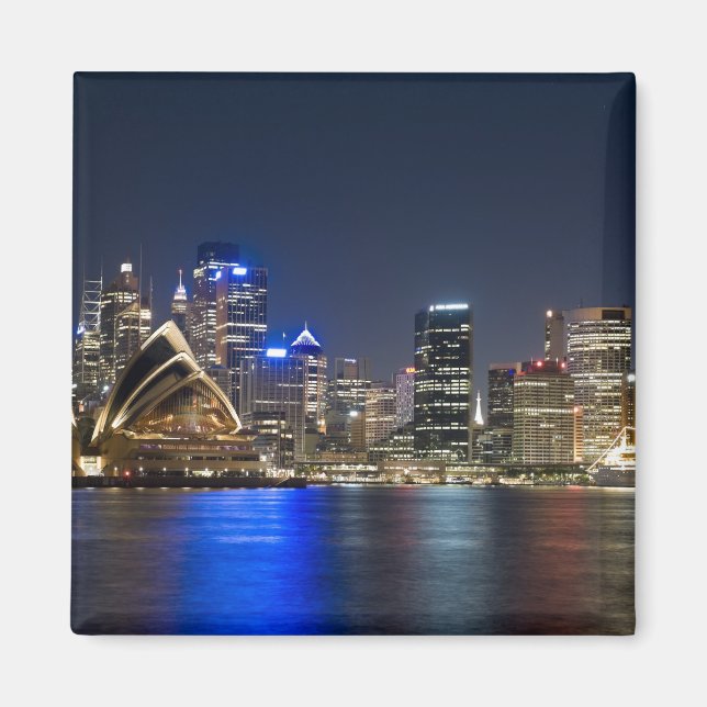 Australia, Sydney. Skyline with Opera House seen Magnet (Front)