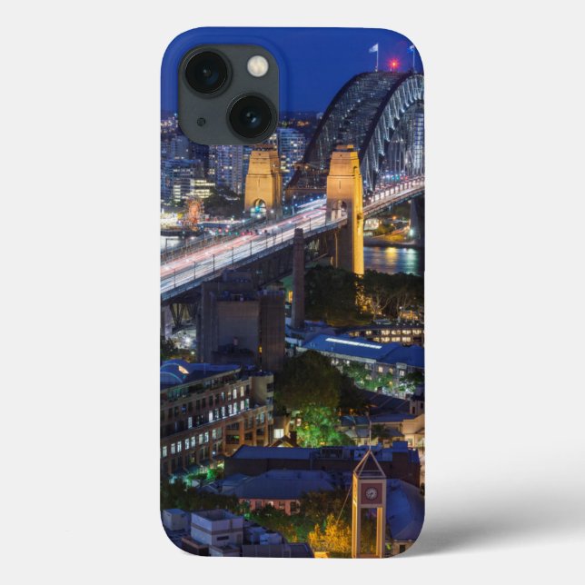 Australia, Sydney, The Rocks area, Sydney Harbor Case-Mate iPhone Case (Back)