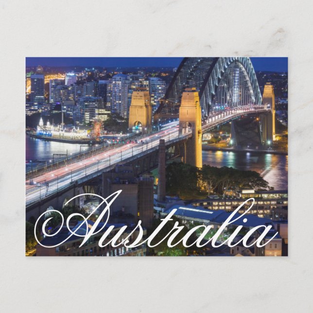 Australia, Sydney, The Rocks area, Sydney Harbor Postcard (Front)