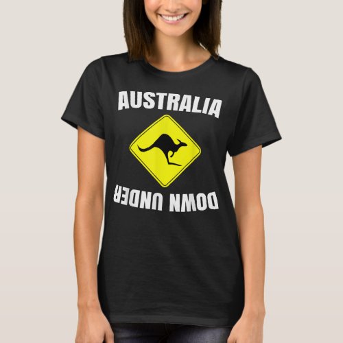 Australia T Shirt Kangaroo Australian Souvenir