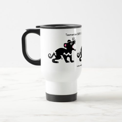 Australia _ Tasmanian DEVIL _ Wildlife warrior Travel Mug