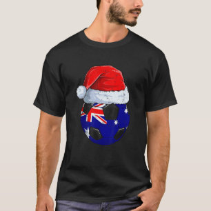 Australia Team Player Football Ball World Soccer S T-Shirt
