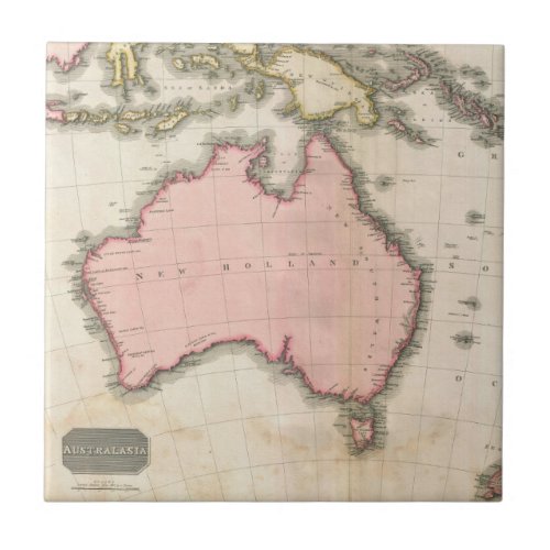 Australia  the South West Pacific Ceramic Tile