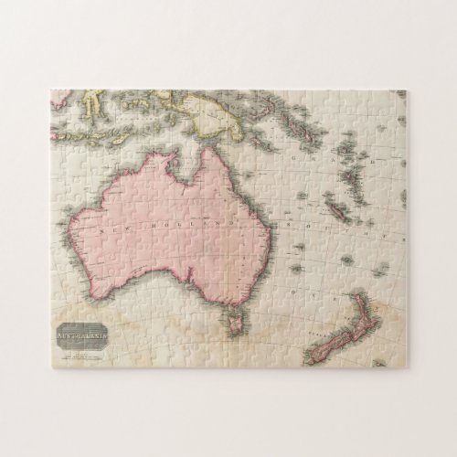 Australia  the South West Pacific Jigsaw Puzzle