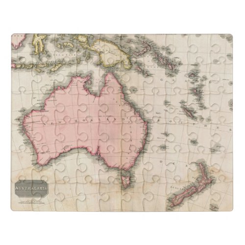 Australia  the South West Pacific Jigsaw Puzzle