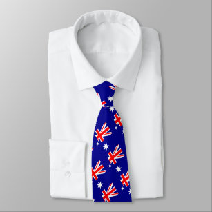 Australia Ties, fashion Australian Flag, business Neck Tie