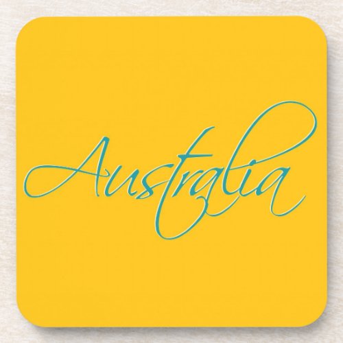 AustraliaTravel Beverage Coaster