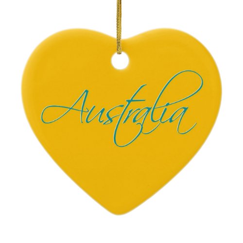 Australia:Travel Ceramic Ornament